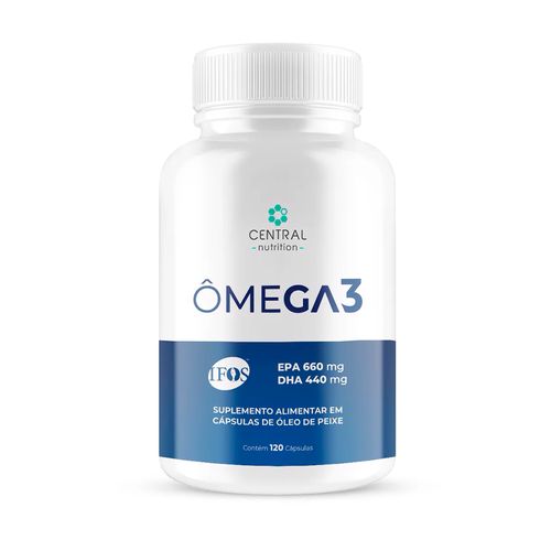 Omega 3 Softgels 1000mg com 660EPA e 440DHA 120 Caps IFOS Central Nutrition Omega 3 Softgels 1000mg com 660EPA e 440DHA 120 Caps IFOS Central Nutrition