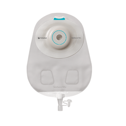 Bolsa Urostomia Sensura MIO Convex Soft Rec 10-33mm Cinza Maxi - 10un - Coloplast 16805