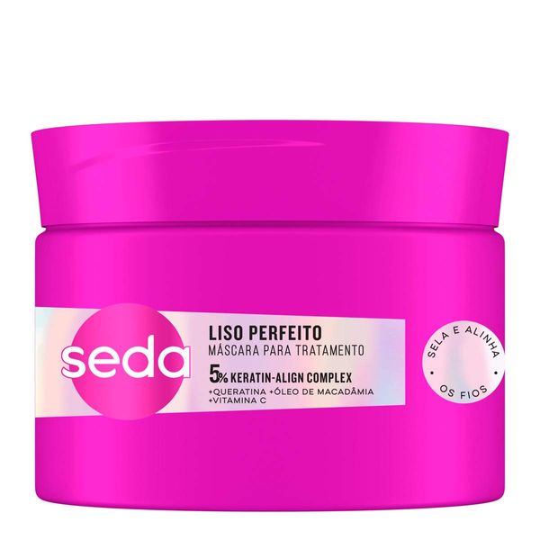 Máscara de Tratamento Capilar Seda Liso Perfeito 300g
