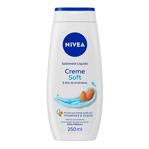Sabonete Líquido Nivea Creme Soft 250Ml