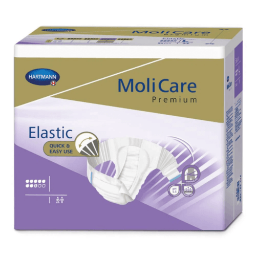 Fralda Adulto MoliCare Elastic Premium 8D Super Plus - Hartmann M (26 unidades)