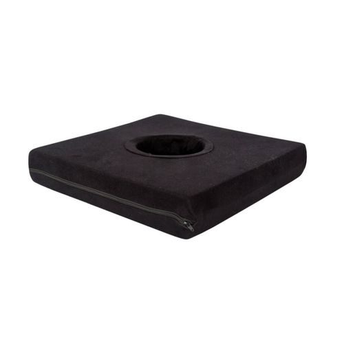 Almofada Especial Quadrada Com Orifício Genere Látex - Perfetto