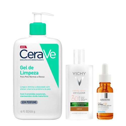 Kit-Gel-CeraVe-454g--Locao-Banho-CeraVe-473ml--Serum-Pure-Vitamin-C12-15ml-SP Kit-Gel-CeraVe-454g--Locao-Banho-CeraVe-473ml--Serum-Pure-Vitamin-C12-15ml-SP