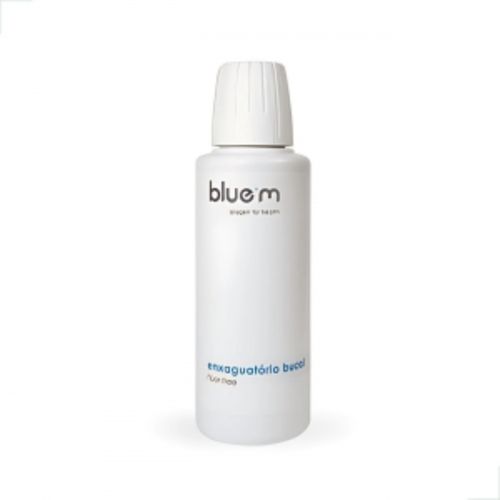 Enxaguatório Bucal BlueM 50ml Proteção Portátil Oxigênio Ativo Limpeza Bucal Viagem Praticidade Tecnologia Avançada Uso