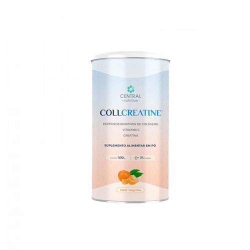 Collcreatine - 500g - Central Nutrition - Sabor Tangerina Tangerina