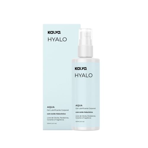 Gel Corporal Lubrificante A Base De Água E Ácido Hialurônico 120ml