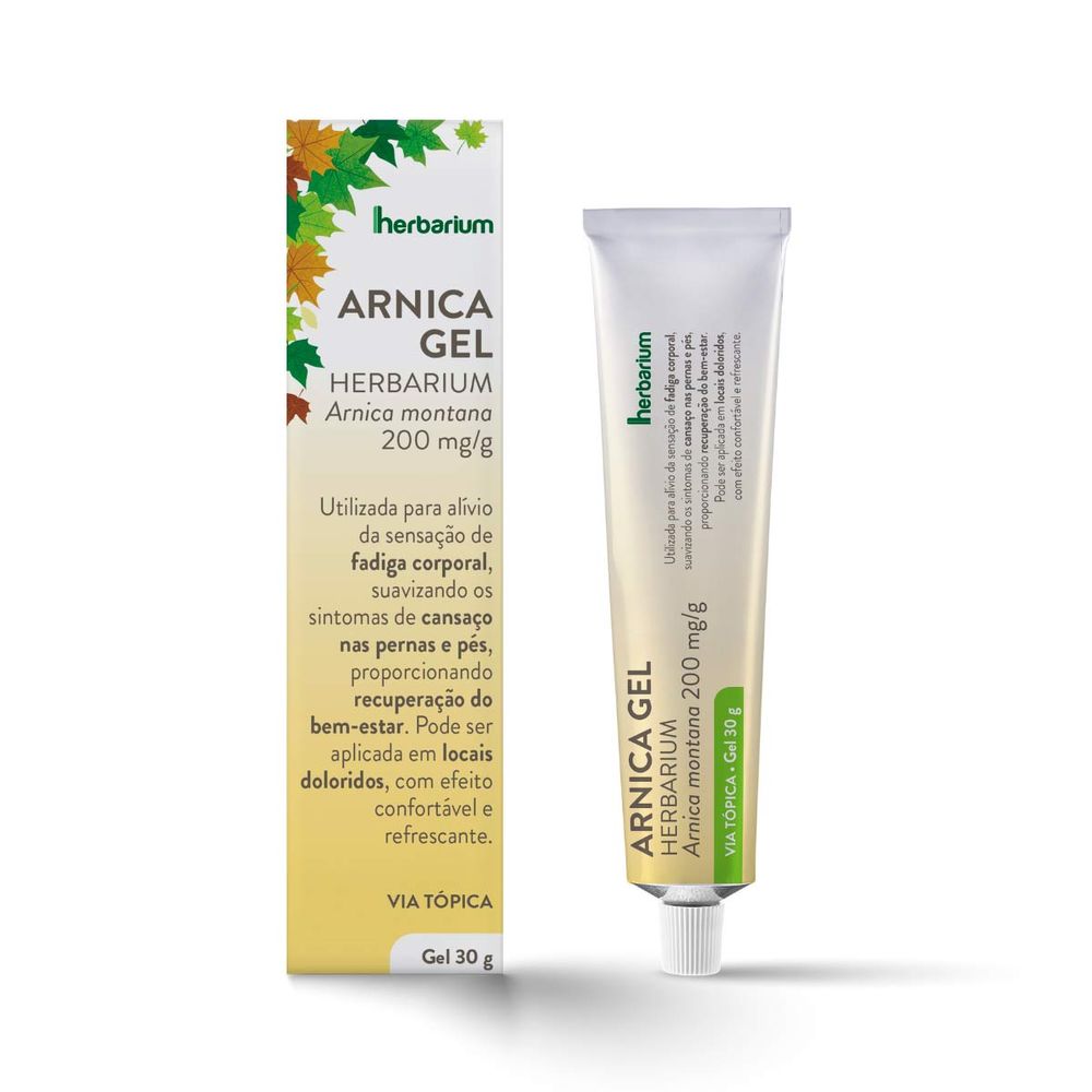 Arnica Gel 200mg Herbarium 30g - Drogaria Sao Paulo