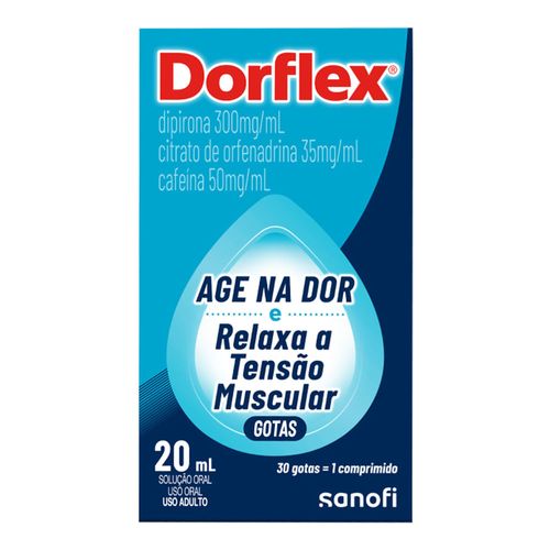 Analgésico E Relaxante Muscular Dorflex 20Ml Gotas