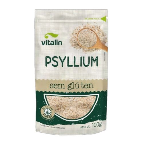 Psyllium Sem Glúten Vitalin 100g