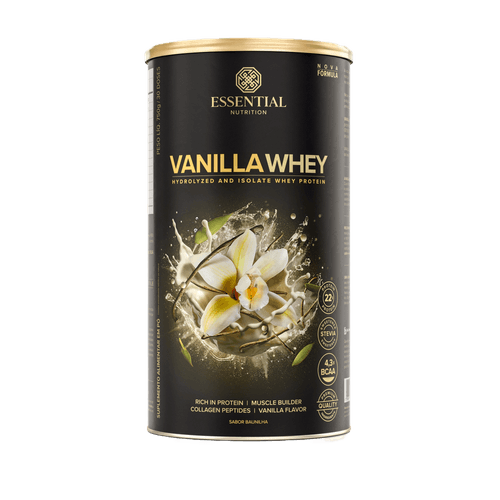 Vanilla Whey Essential Nutrition 750g