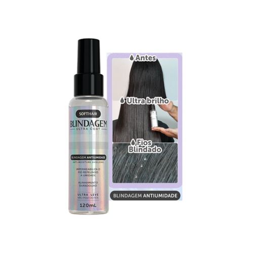 Proteção Contra Umidade No Cabelo Pré Escova Com Efeito Liso