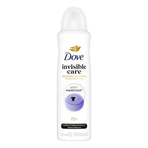 Desodorante Antitranspirante Dove Invisible Care 150Ml Aerossol