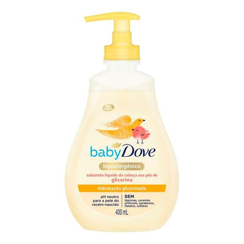 Sabonete Líquido Dove Baby Hidratação Glicerinada 400Ml