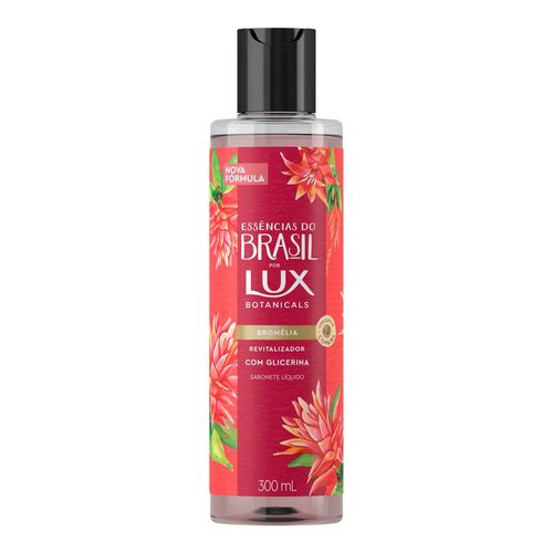Sabonete Liquido Lux Essências Do Brasil Bromélia 300Ml