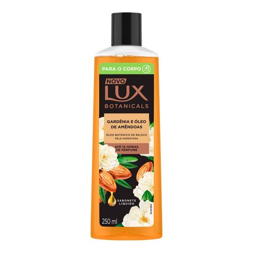 Sabonete Liquido Corporal Lux Botanicals Gardênia E Óleo De Amêndoas 250Ml