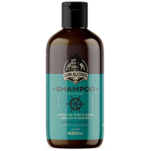 Shampoo para Barba 450mL Essência Calico Jack Don Alcides Shampoo para Barba 450mL Essência Calico Jack Don Alcides