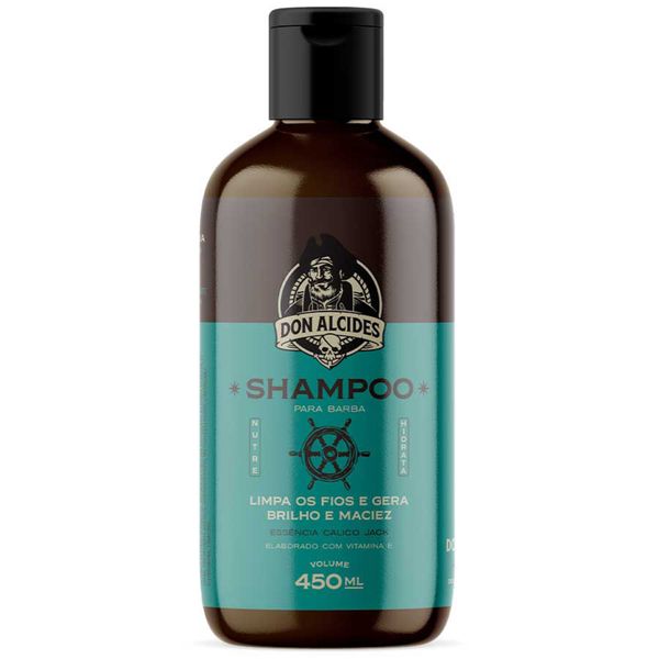 Shampoo para Barba 450mL Essência Calico Jack Don Alcides