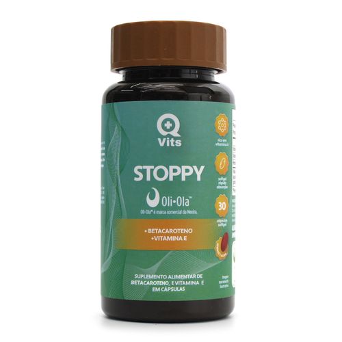 Oli Olá Stoppy QMaisVits 30 Cápsulas Softgel sem sabor