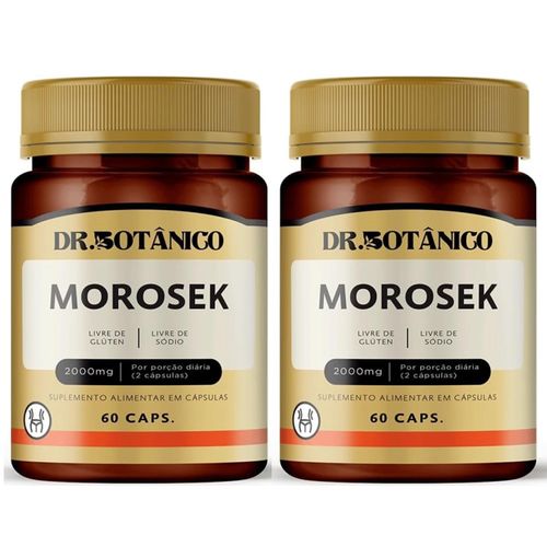 KIT 02 MOROSEK 2000MG 60CAPS DR. BOTANICO