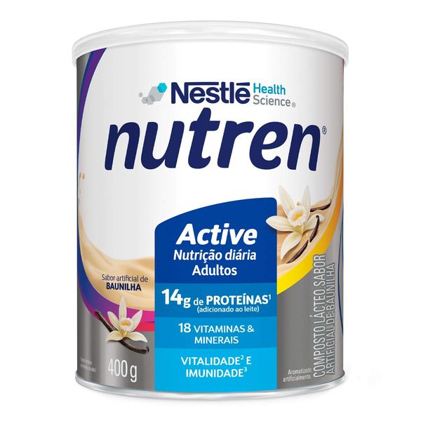 Complemento Alimentar Nutren Active Baunilha 400g