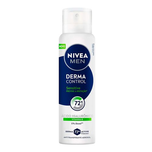 Desodorante Nivea Men Derma Control Sensitive 150Ml Aerossol