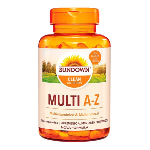 Suplemento Alimentar Sundown Multi A-Z 120 Cápsulas