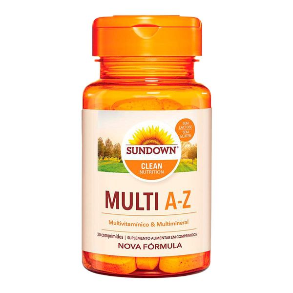 Suplemento Alimentar Sundown Multi A-Z 30 Cápsulas