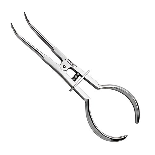 Pinça Porta Grampo para Isolamento Absoluto Palmer Golgran Com_Serrilha