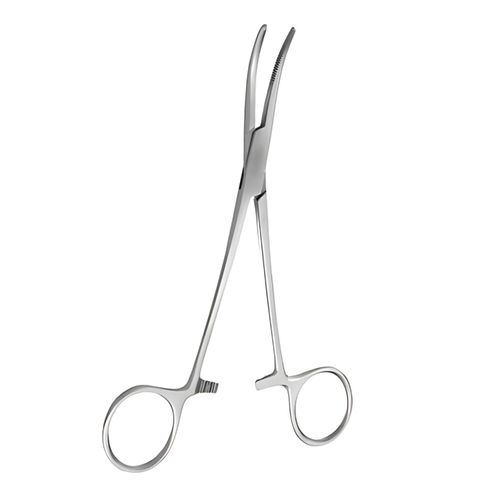 Pinça Cirúrgica para Sutura Hemostática Kelly 14cm Quinelato Curva