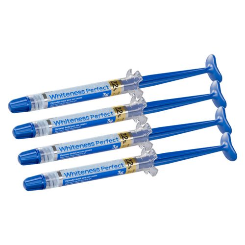 Kit 4 Seringas Clareamento Dental Whiteness Perfect 22% Fgm