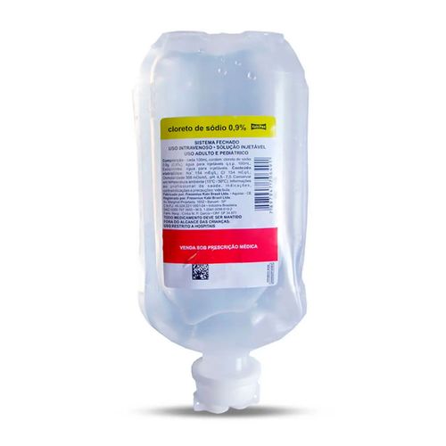 Soro Cloreto de Sódio 0,9% Frasco 100ml Farmarin
