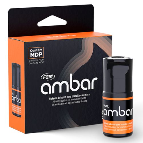 Sistema Adesivo Fotopolimerizável Dentina Esmalte Ambar Fgm 6mL