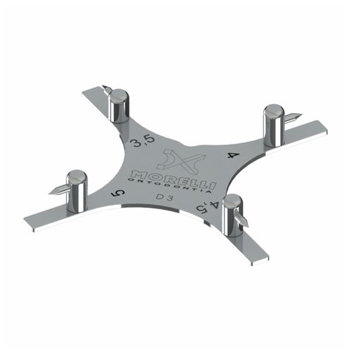 Marcador de Bandas Ortodônticas Tipo Estrela Inox Morelli 2-3.5mm
