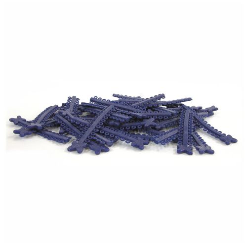 Elástico Ortodôntico Ligadura Modular Morelli Azul-Marinho
