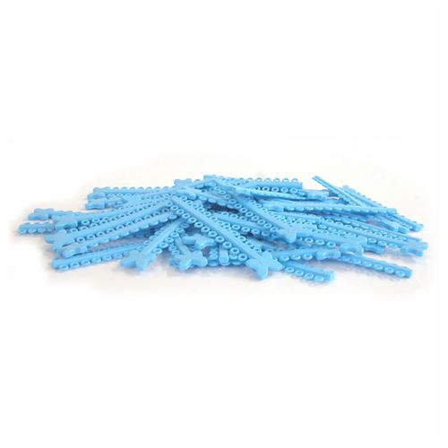 Elástico Ortodôntico Ligadura Modular Morelli Azul-Bebê