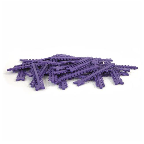 Elástico Ortodôntico Ligadura Modular Morelli Roxo