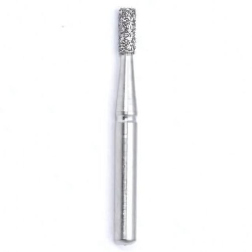 Broca Ponta Diamantada Cilíndrica Topo Plano FG Microdont 1342