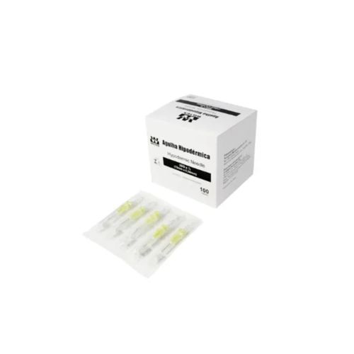Agulha Hipodérmica Descartável com 100 Unidades Wiltex 25x7