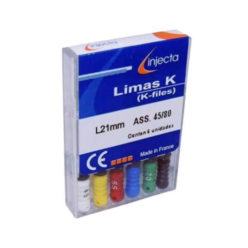 Lima K-File 21mm - Injecta 45 a 80
