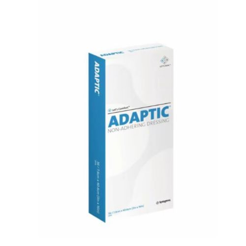 Curativo Adaptic 7,6x40,6cm Malha Não Aderente (caixa com 36 unidades)- Systagenix 3M