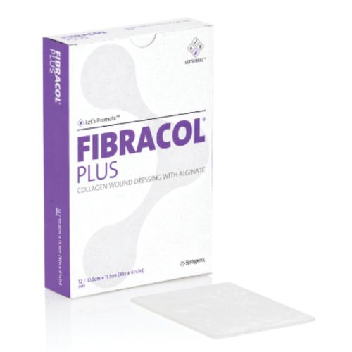 Curativo Fibracol Plus 5,1 X 5,1cm (caixa com 12 unidades) - Systagenix 3M Curativo Fibracol Plus 5,1 X 5,1cm (caixa com 12 unidades) - Systagenix 3M
