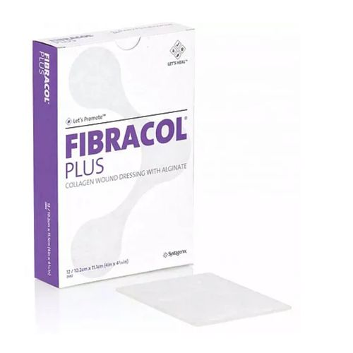 Curativo Fibracol Plus 10,2 X 11,1cm (unidade) - Systagenix Curativo Fibracol Plus 10,2 X 11,1cm (unidade) - Systagenix