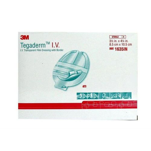 Curativo Transparente Tegaderm IV 8.5cmX10.5cm 1635BR (caixa com 50 unidades) - 3M