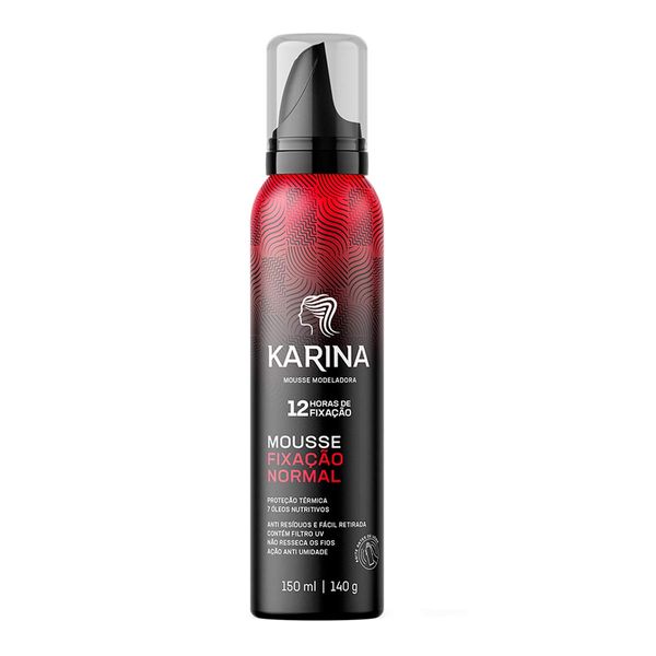 Mousse Capilar Karina Modeladora Normal 150ml