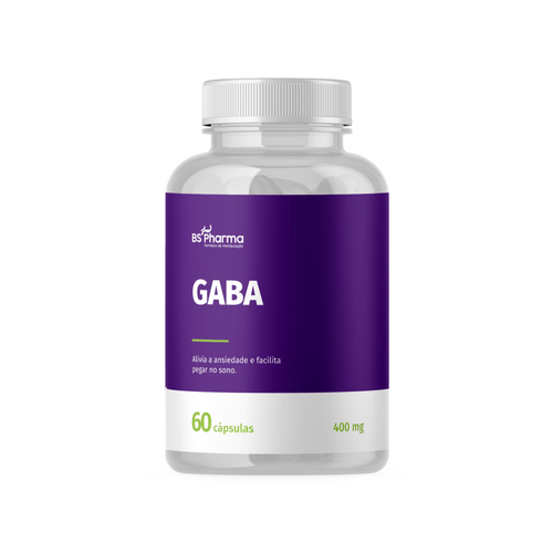 Gaba 400 mg (Ácido Gamamino Butírico) 60 Cápsulas