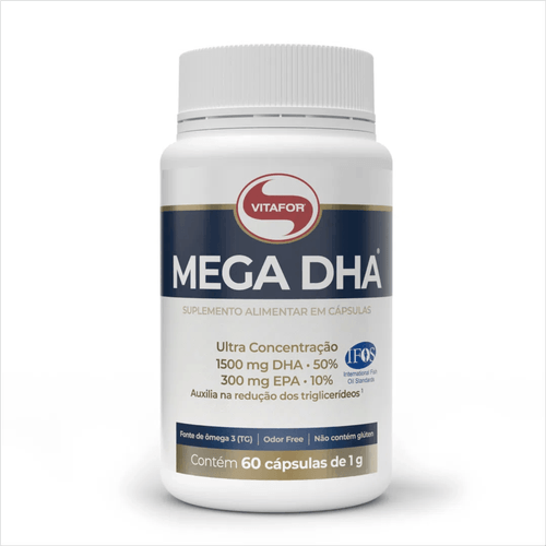 Omega Mega DHA 60 Cápsulas