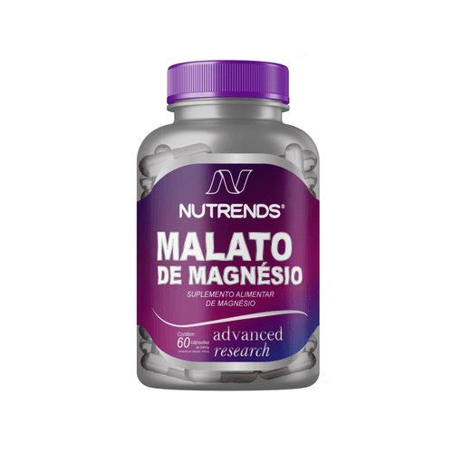 Malato de Magnésio 550mg 60 Cápsulas