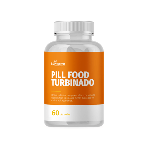 Pill Food Turbinado 60 Cápsulas