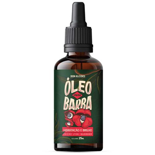 Óleo Para Barba Guaraná Antarctica Edição Ltda. 25mL Don Alcides Óleo Para Barba Guaraná Antarctica Edição Ltda. 25mL Don Alcides