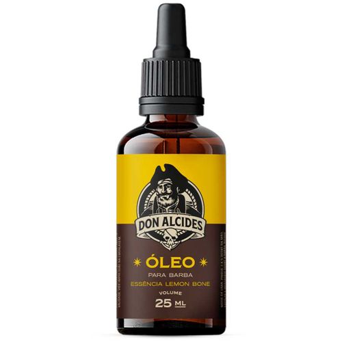Óleo para Barba Lemon Bone Cítrico Hidratação Intensa 25mL Don Alcides Óleo para Barba Lemon Bone Cítrico Hidratação Intensa 25mL Don Alcides